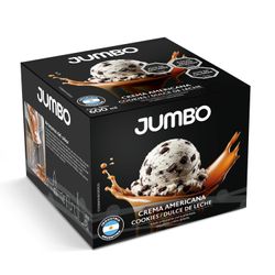 Helado Jumbo Cookies & Cream 600 ml
