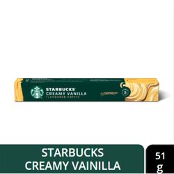 Cápsulas Café Starbucks Creamy Vainilla 51 g