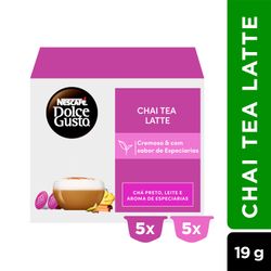 Café Cápsula Dolce Gusto Chai Tea 10 un.