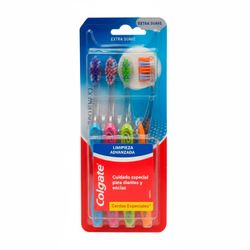 Pack 4 un. Cepillo de Dientes Colgate Pro Cuidado Suave