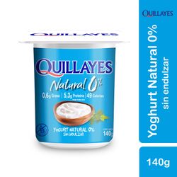Yogurt Natural Quillayes 0% 140 g