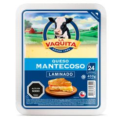 Queso Mantecoso La Vaquita Laminado 400 g