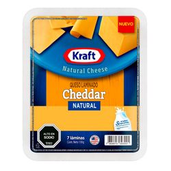 Queso Cheddar Kraft Laminado 130 g
