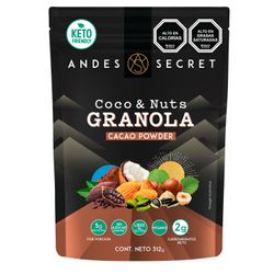 Granola Andes Secret Keto Choco 312 g