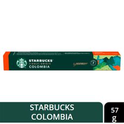 Café en Cápsulas Starbucks Single-Origin Colombia 57 g 10 un.