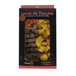 Lomo Grillé con Salsa Gremolata y Papas