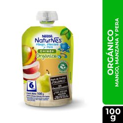 Compota Naturnes Orgánico Mango Manzana Pera 100 g