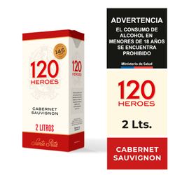 Vino Santa Rita 120 Tinto Caja 2 L