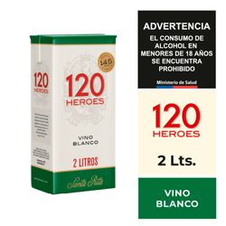 Vino Santa Rita 120 Blanco Caja 2 L