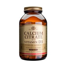 Citrato de Calcio con Vitamina D3 240 Tabletas