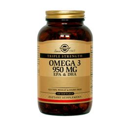 Triple Strength Omega 3 950 mg 100 Cápsulas Blandas