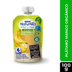 Compota Naturnes Orgánico Plátano Mango 100 g