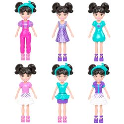 Muñeca Polly Pocket Set Pulsera Charms
