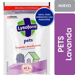 Desinfectante Lysoform Pets Recarga 420 ml
