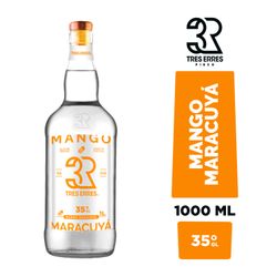 Licor de Pisco 3R Mango Maracuyá 35° 1 L