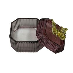 Caja Decorativa de Vidrio