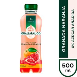 Agua de Fruta Guallarauco Granada Naranja 500 ml