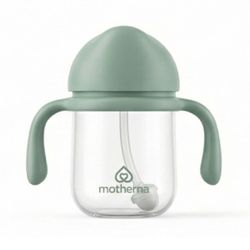 Vaso Motherna Antiderrames con Bombilla Verde