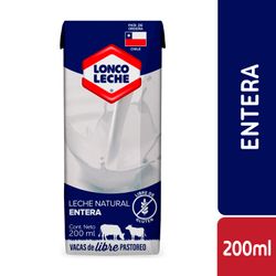 Leche Entera Loncoleche 200 ml
