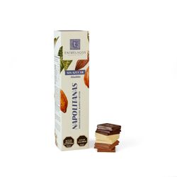 Chocolate Mixto Entrelagos Napolitanas Sin Azúcar 120 g