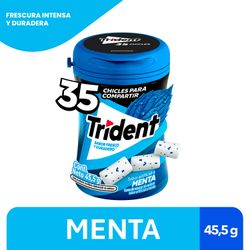 Chicles Trident Stranger Things Sabor Menta Botella 35 un
