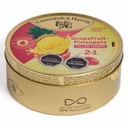 Caramelo Pomelo Relleno Piña Cavendish 175 g