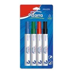 Plumones Para Pizarra 4 Colores