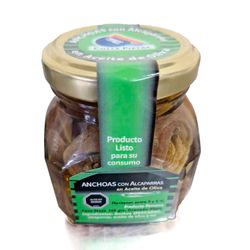 Anchoa Filete con Alcaparra Seafood 140 g