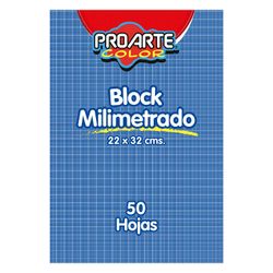 Block Milimetrado 22 x 32 cm 50 Hojas