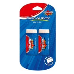 Goma para Borrar Proarte Color 2 un.