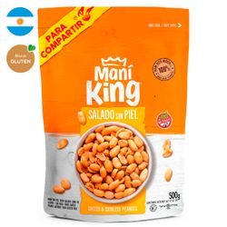 Maní Salado Sin Piel 500 g