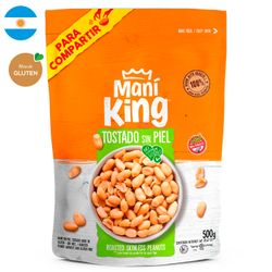 Maní Tostado Sin Piel 500 g