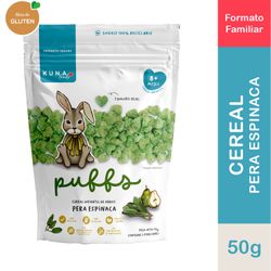 Puffs Kuna Foods Pera Espinaca Familiar 50 g