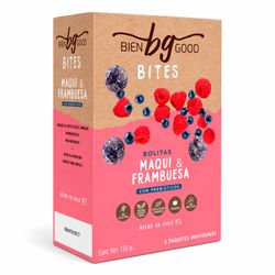 Snack Bien Good Bolitas de Semillas y Frutos Frambuesa y Maqui 150 g