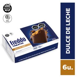 Helado Freddo Tabletas de Dulce de Leche 300 g 6un.