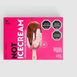 Helado Vegetal NotIceCream Multipack Crema Frambuesa 68 g 4 un.