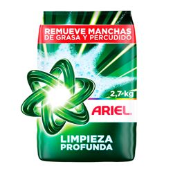 Detergente Polvo Ariel Doble Poder 2.7 kg