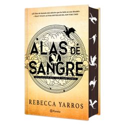 Libro Alas de Sangre Cantos Decorados
