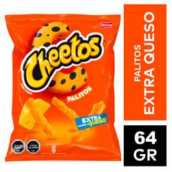Cheetos Palitos Sabor Queso 64 g