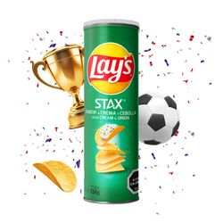 Papas Fritas Lay's Stax Crema y Cebolla 134 g