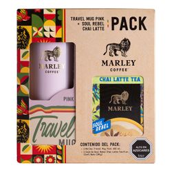 Pack Café Marley Coffee con Mug Rosado