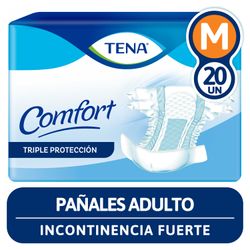 Pañal Adulto Tena Slip Comfort Talla M 20 un.