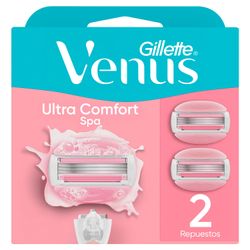 Repuestos Máquina de Afeitar Venus Spa 2 un.