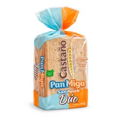 Pan Molde Castaño Miga Dúo 440 g