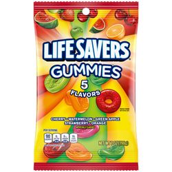 Gomitas Lifesavers Gummies 5 Sabores 198 g