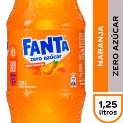 Bebida Fanta Sin Azucar 1.25 L
