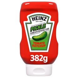 Kétchup Heinz con Pickle Squeeze 382 g