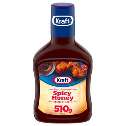 Salsa Kraft Spicy Honey Barbecue Botella 510 g
