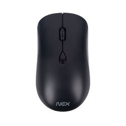 Mouse Inalámbrico Recargable Nex Negro