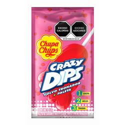 Caramelos Mentos Crazy Dips Frutilla